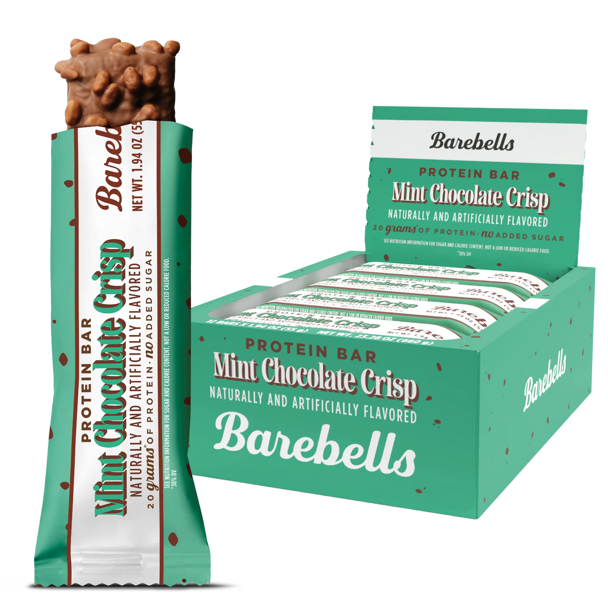 Barebells Protein Bar - Mint Chocolate Crisp