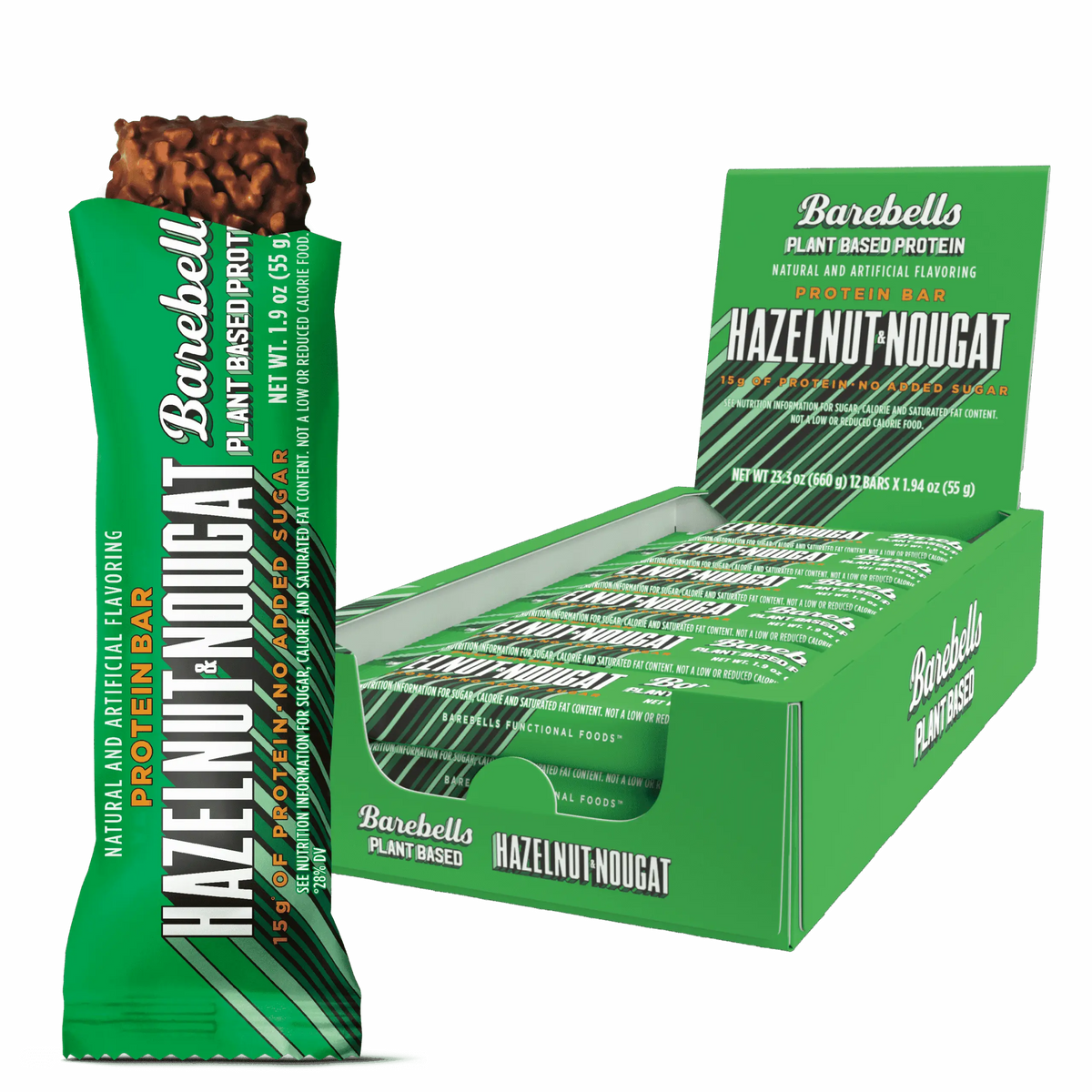 Plant Based Protein Bar - Hazelnut Nougat