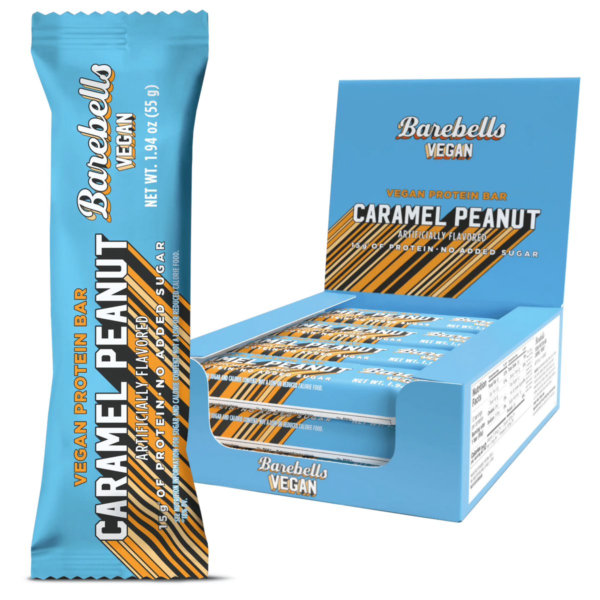 Vegan Protein Bar – Caramel Peanut